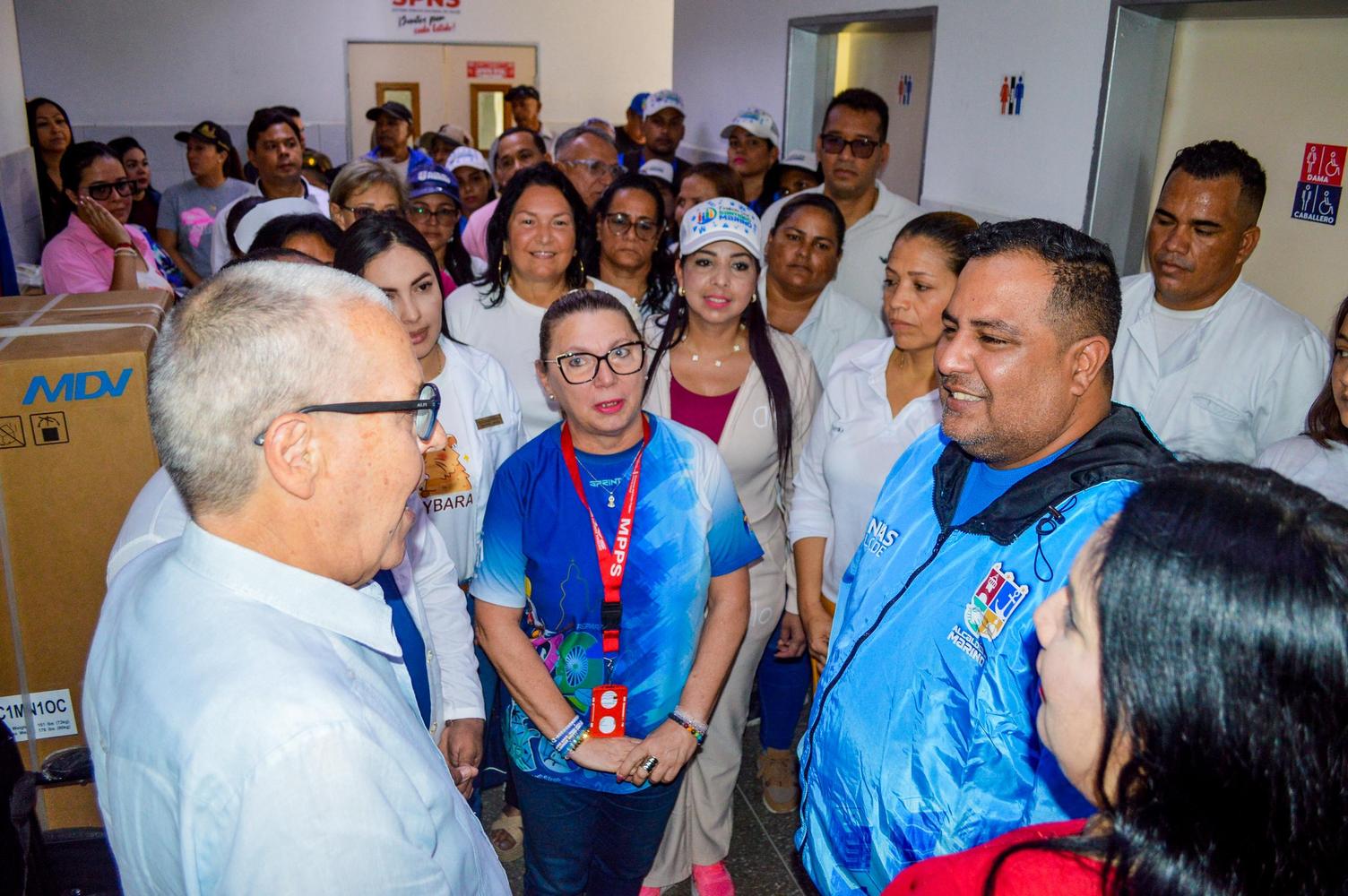 Alcaldía de Mariño dotó de equipos y medicamentos al CDI de Los Cocos